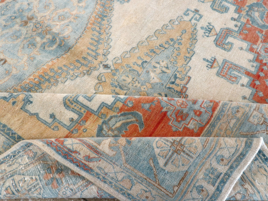 Vintage Persian Veece Room Size Carpet, No.30871 - Gss