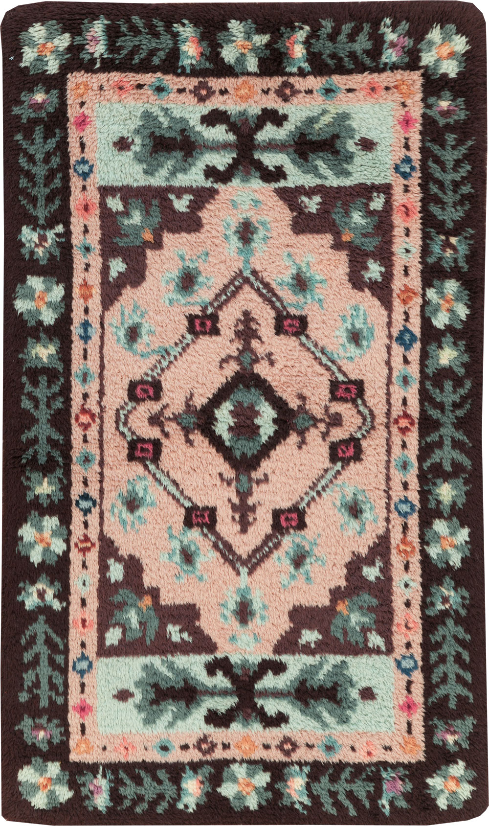 Vintage European Deco Rug, No.30877 - Gss