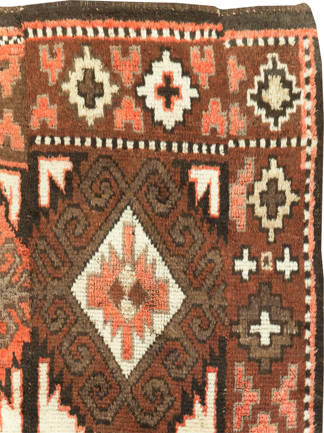 Vintage Central Asian Turkoman Gallery Rug, No.30878 - Gss