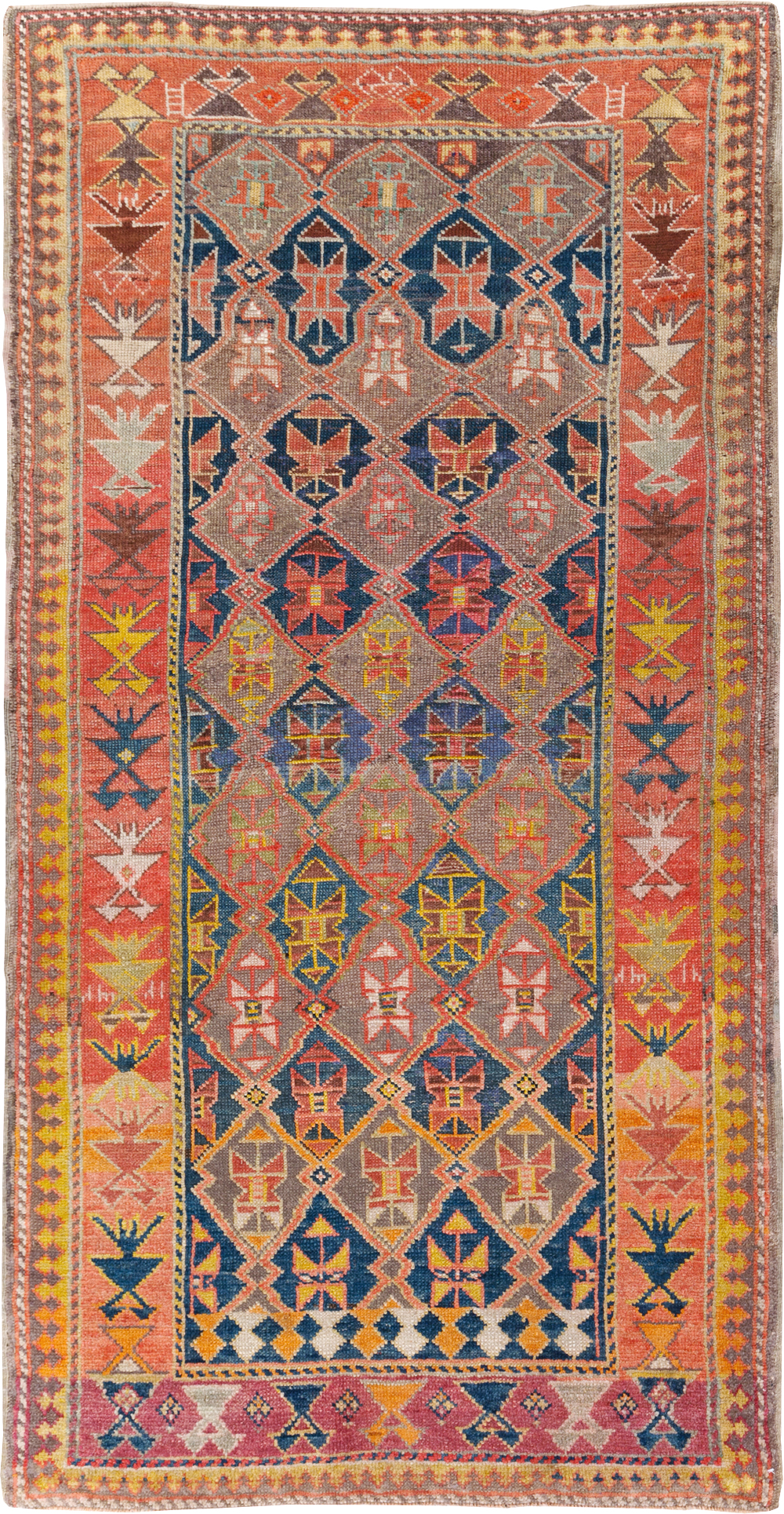 Antique Kazak Rug, No.30894 - Gss