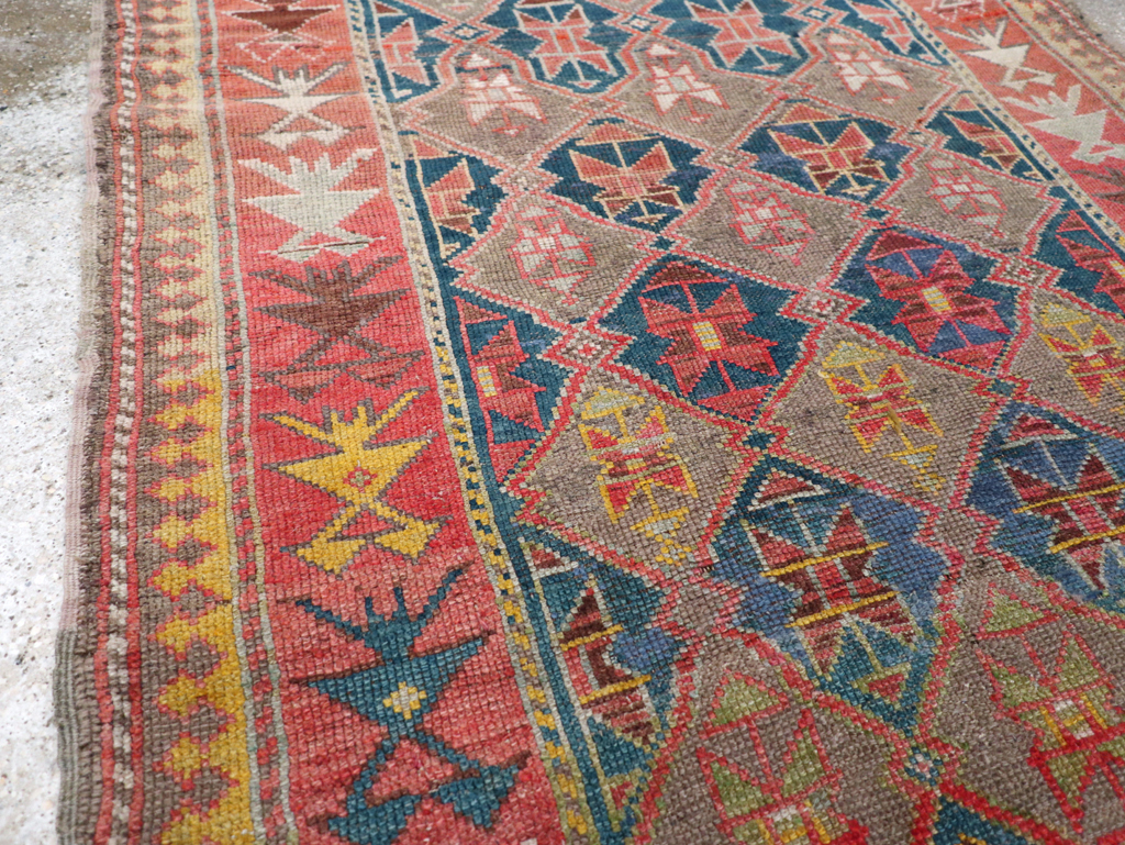 Antique Caucasian Kazak Rug, No.30894 - Gss