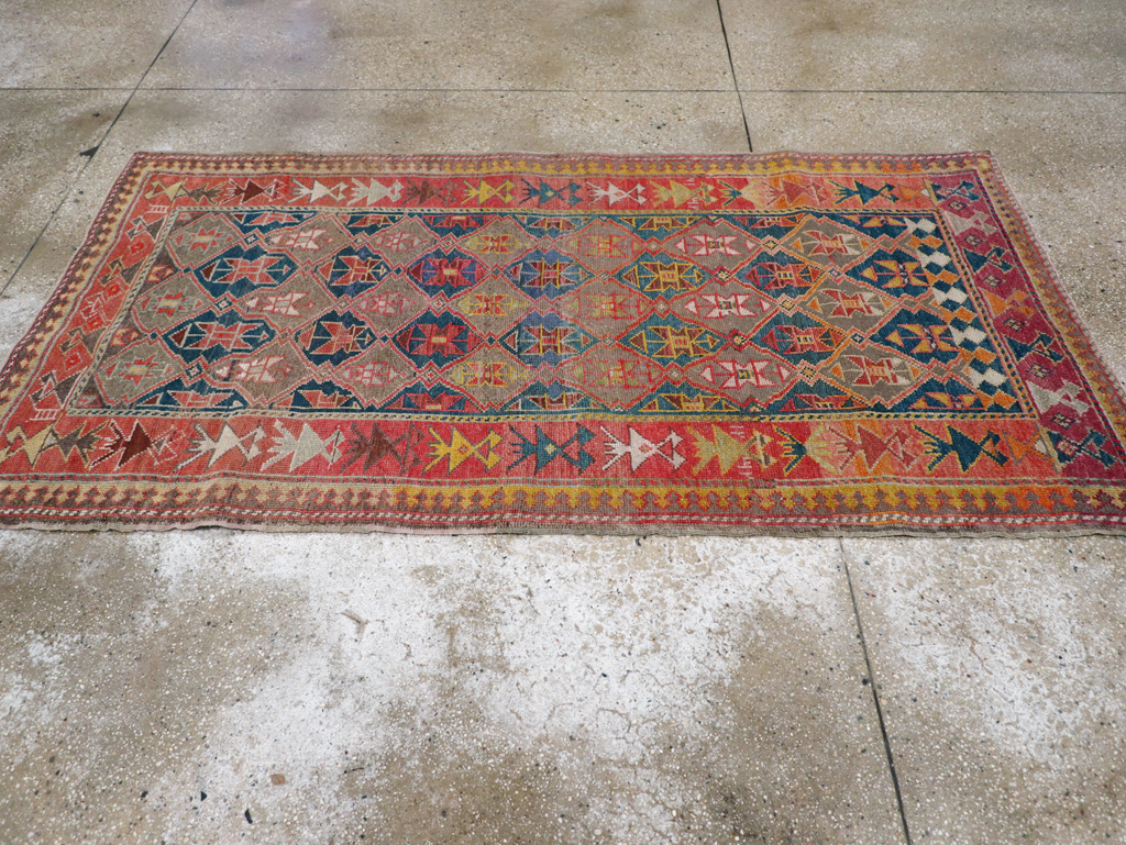 Antique Caucasian Kazak Rug, No.30894 - Gss