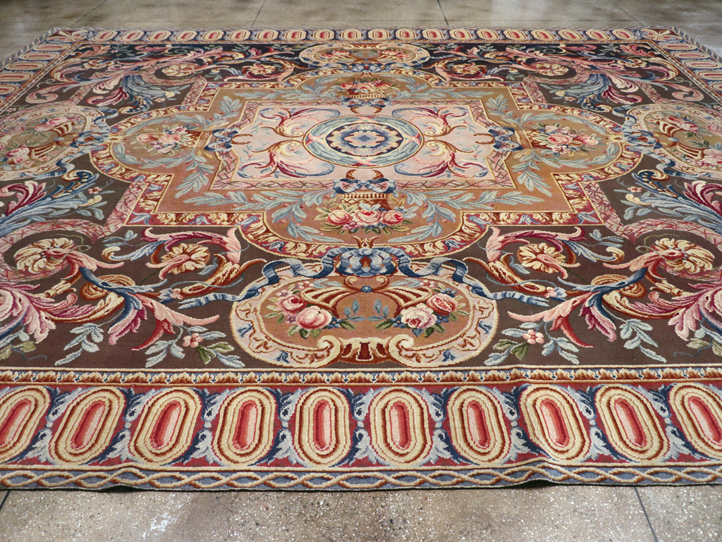 Antique French Savonnerie Large Room Size Carpet, No.30897 - Gss