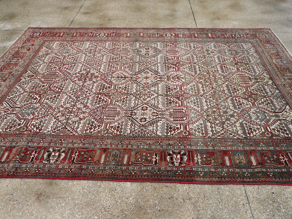 Vintage Persian Joshegan Carpet, No.30898 - Gss