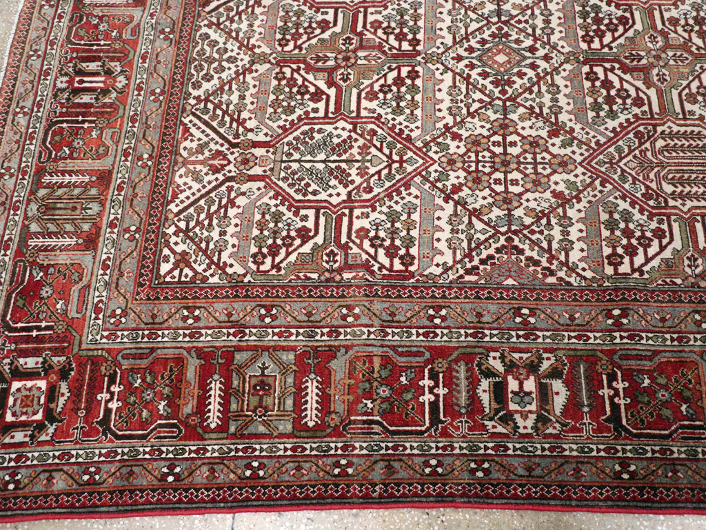 Vintage Persian Joshegan Carpet, No.30898 - Gss