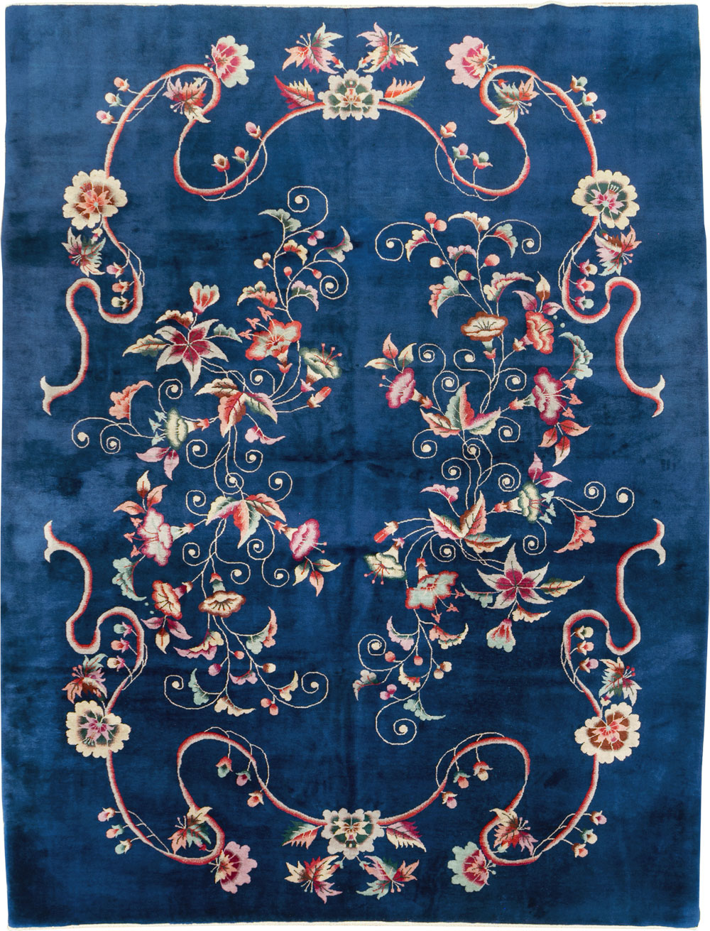 Vintage Chinese Art Deco Room Size Carpet, No.30900 - Gss