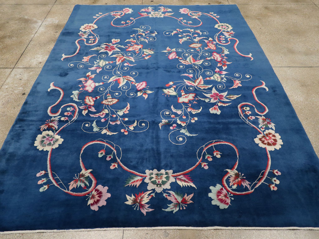 Vintage Chinese Art Deco Room Size Carpet, No.30900 - Gss