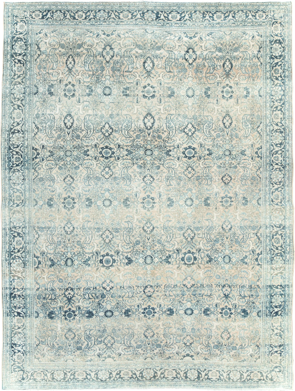 Vintage Persian Bidjar Room Size Carpet, No.30905 - Gss