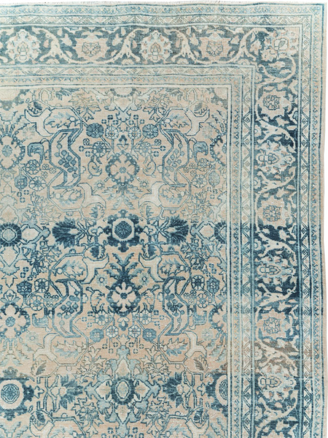 Vintage Persian Bidjar Room Size Carpet, No.30905 - Gss