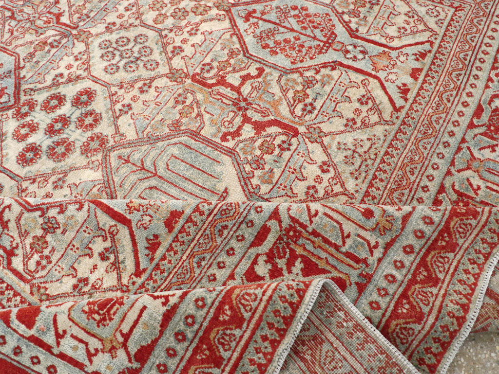 Vintage Persian Joshegan Room Size Carpet, No.30910 - Gss