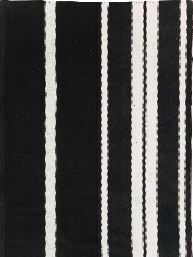 Modern Turkish Flatweave Kilim Large Room Size Carpet, No.30915 - Gss