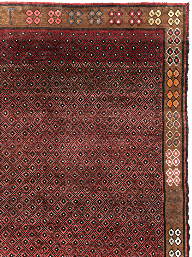 Vintage Turkish Anatolian Small Room Size Carpet, No.30916 - Gss