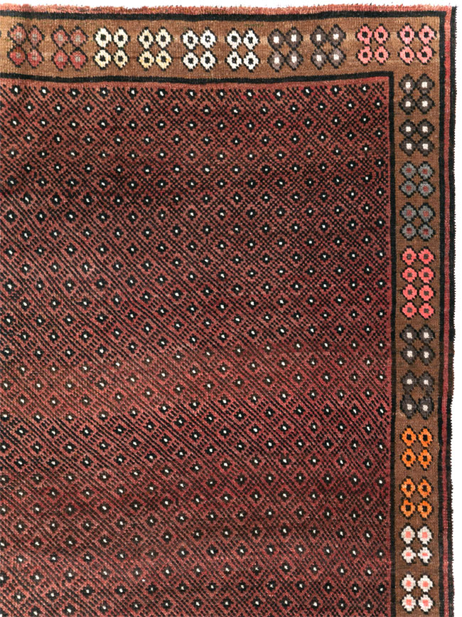 Vintage Turkish Anatolian Small Room Size Carpet, No.30916 - Gss