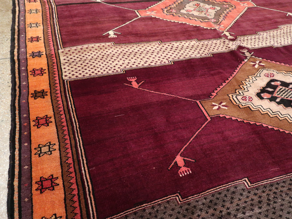 Vintage Turkish Anatolian Carpet, No.30917 - Gss