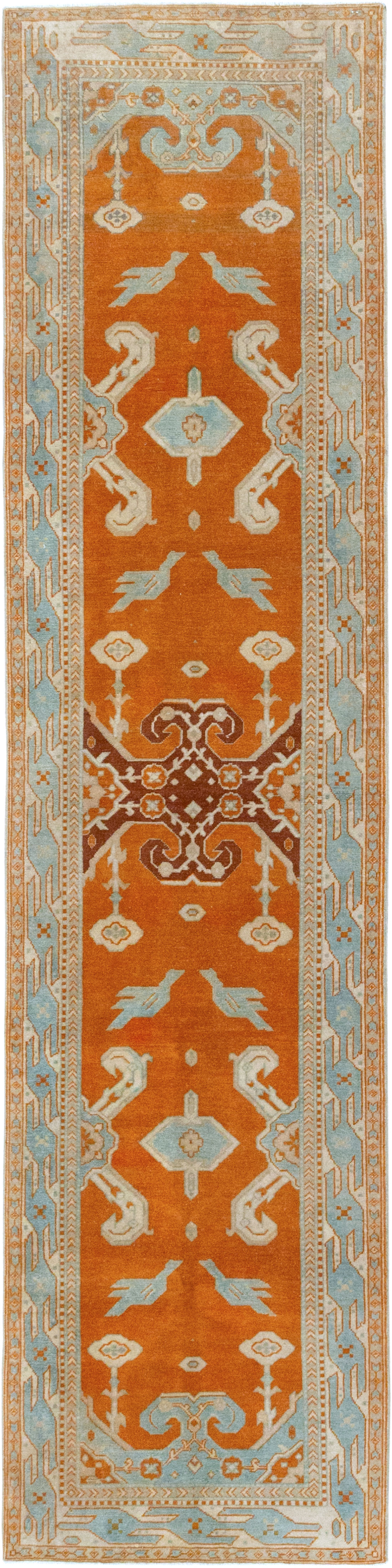 Vintage Indian Khotan Runner, No.30918 - Gss
