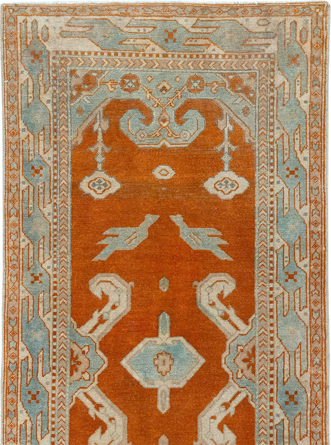 Vintage Indian Khotan Runner, No.30918 - Gss