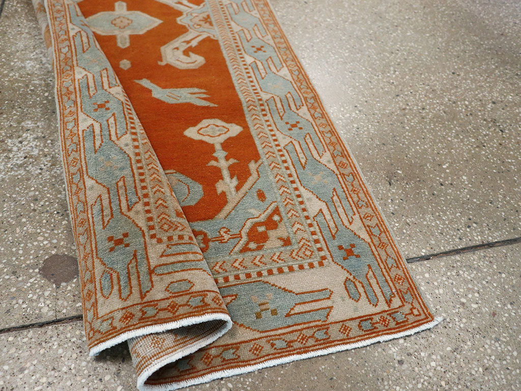 Vintage Indian Khotan Runner, No.30918 - Gss