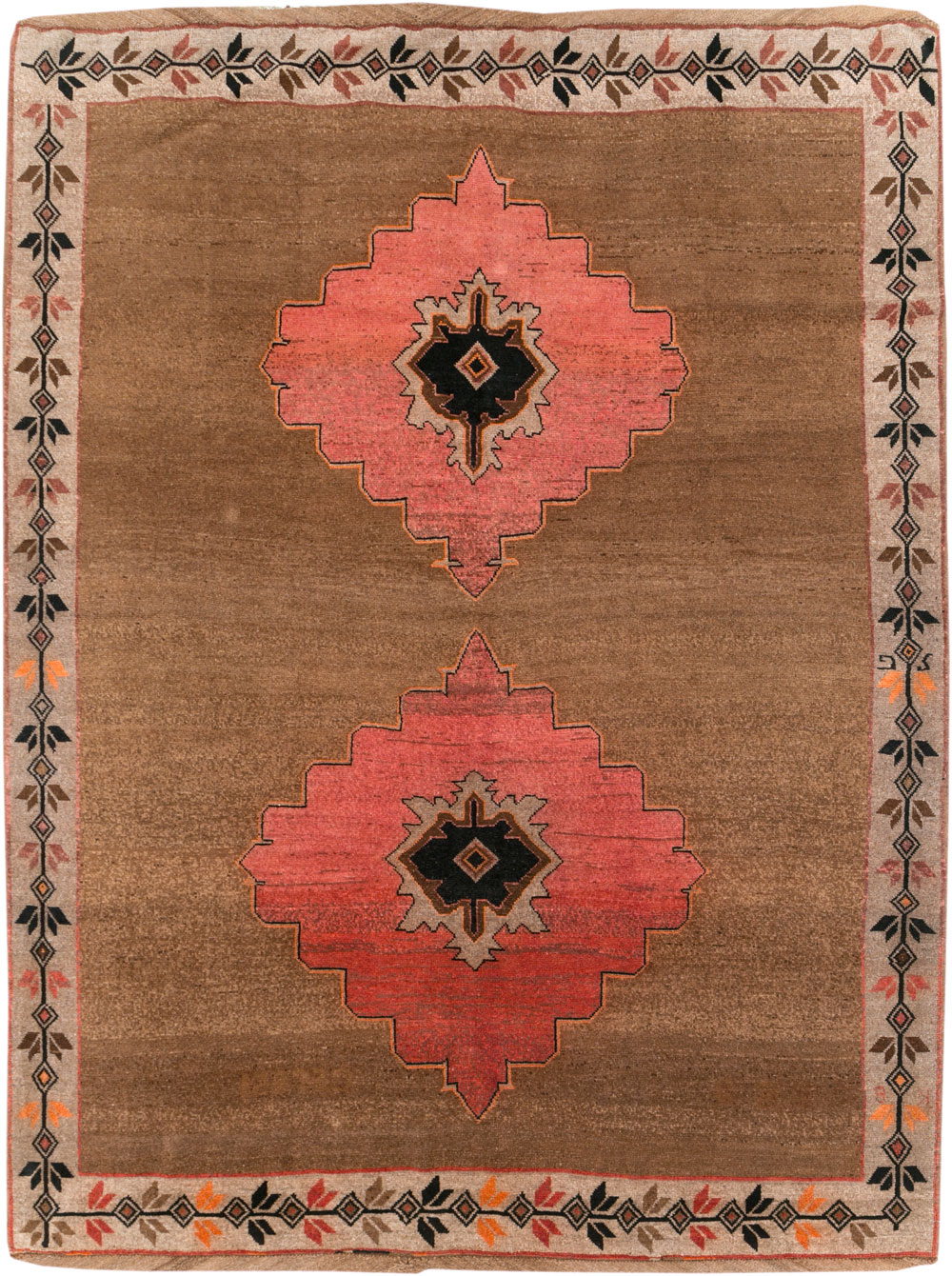 Vintage Turkish Anatolian Room Size Carpet, No.30919 - Gss