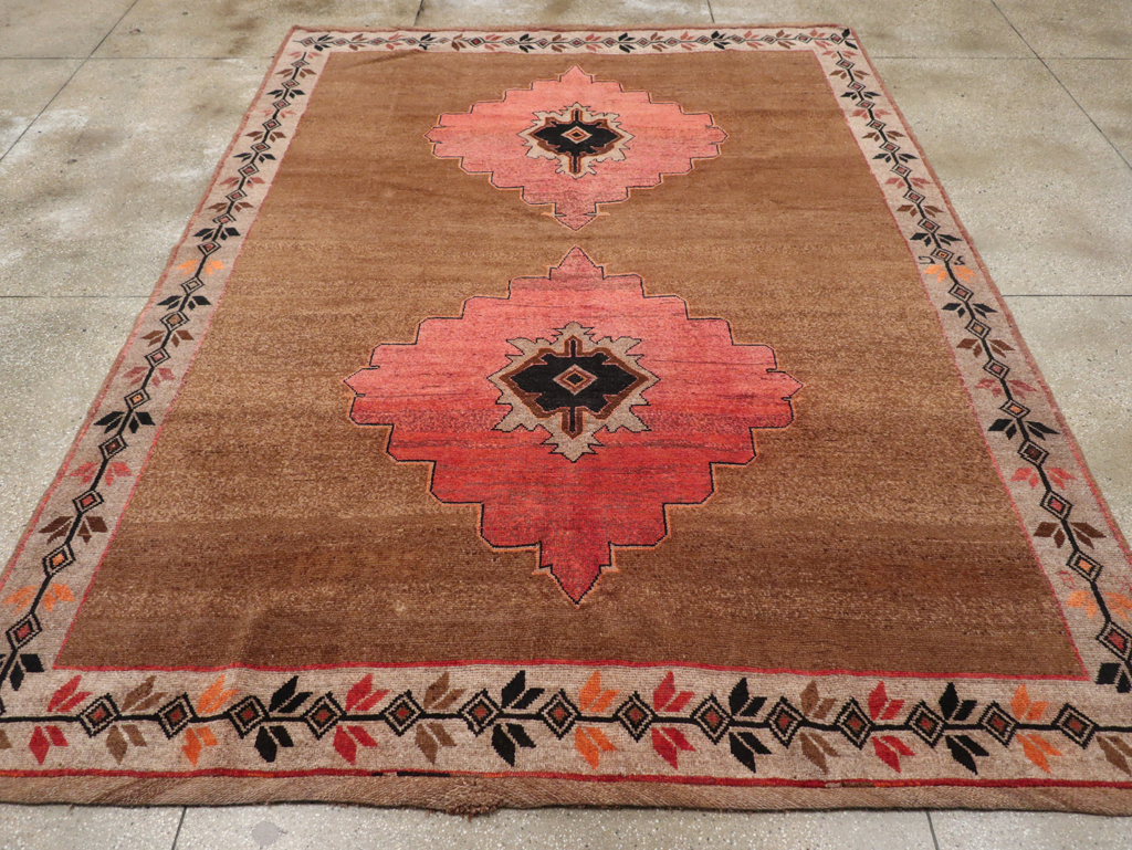 Vintage Turkish Anatolian Room Size Carpet, No.30919 - Gss