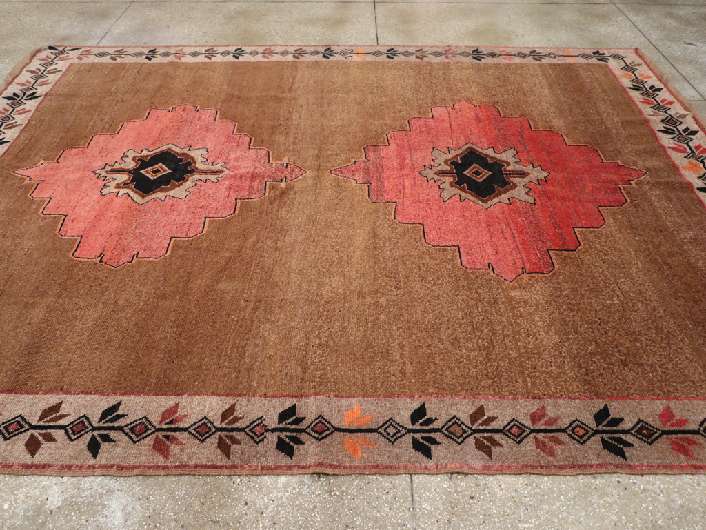 Vintage Turkish Anatolian Room Size Carpet, No.30919 - Gss