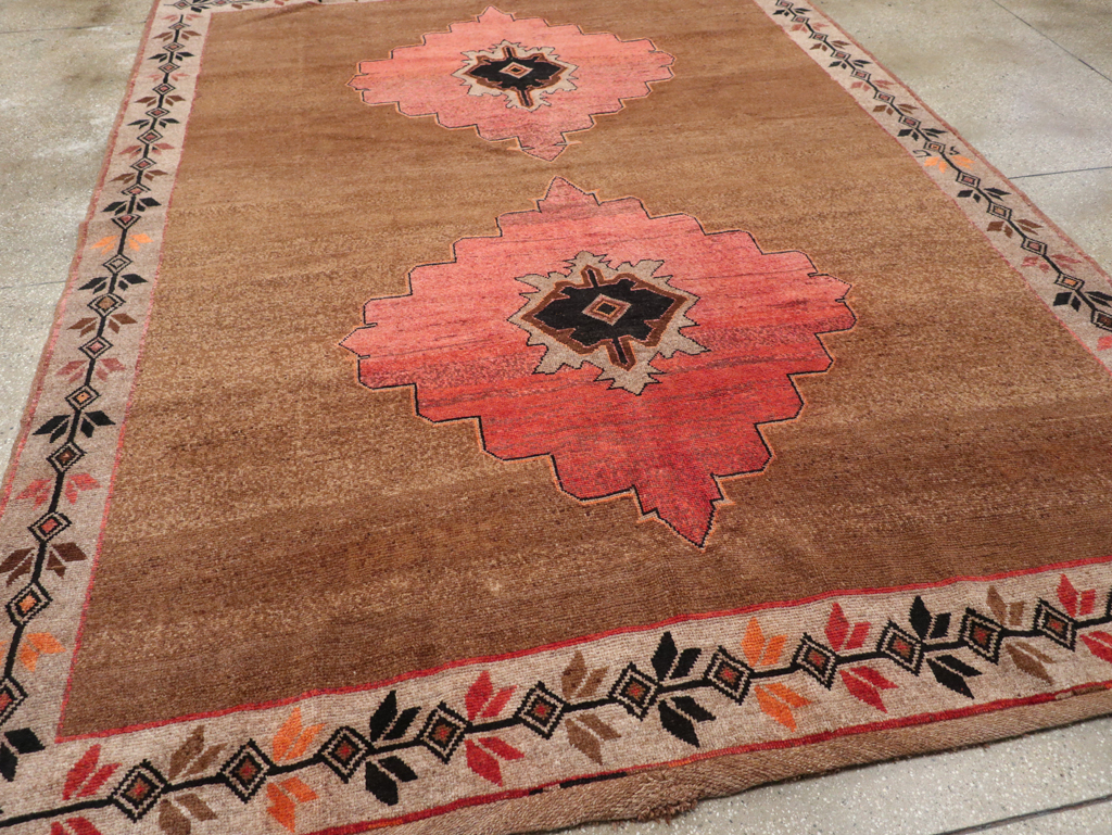 Vintage Turkish Anatolian Room Size Carpet, No.30919 - Gss