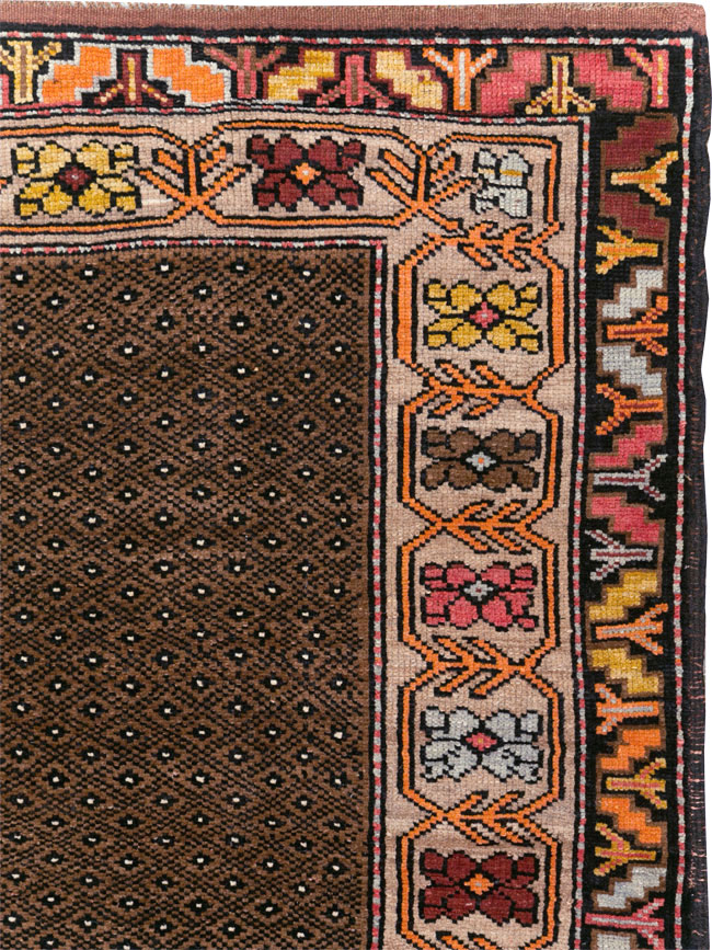 Vintage Turkish Anatolian Gallery Carpet, No.30922 - Gss