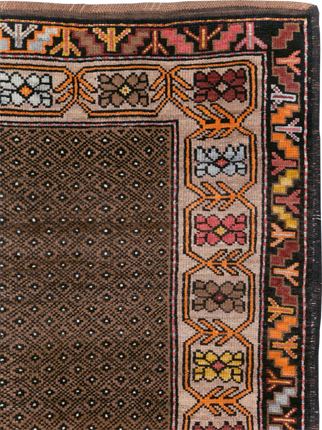 Vintage Turkish Anatolian Gallery Carpet, No.30922 - Gss