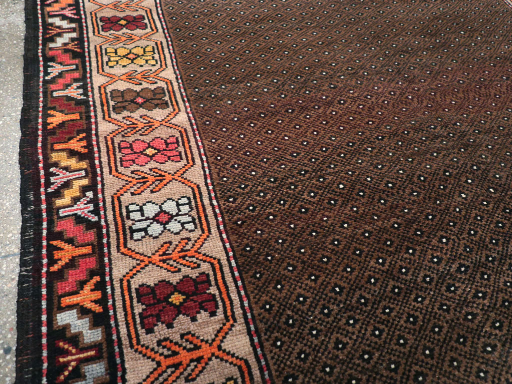Vintage Turkish Anatolian Gallery Carpet, No.30922 - Gss