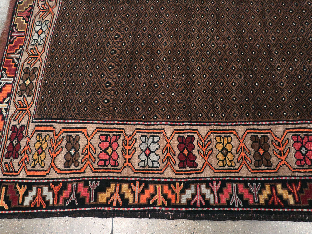 Vintage Turkish Anatolian Gallery Carpet, No.30922 - Gss