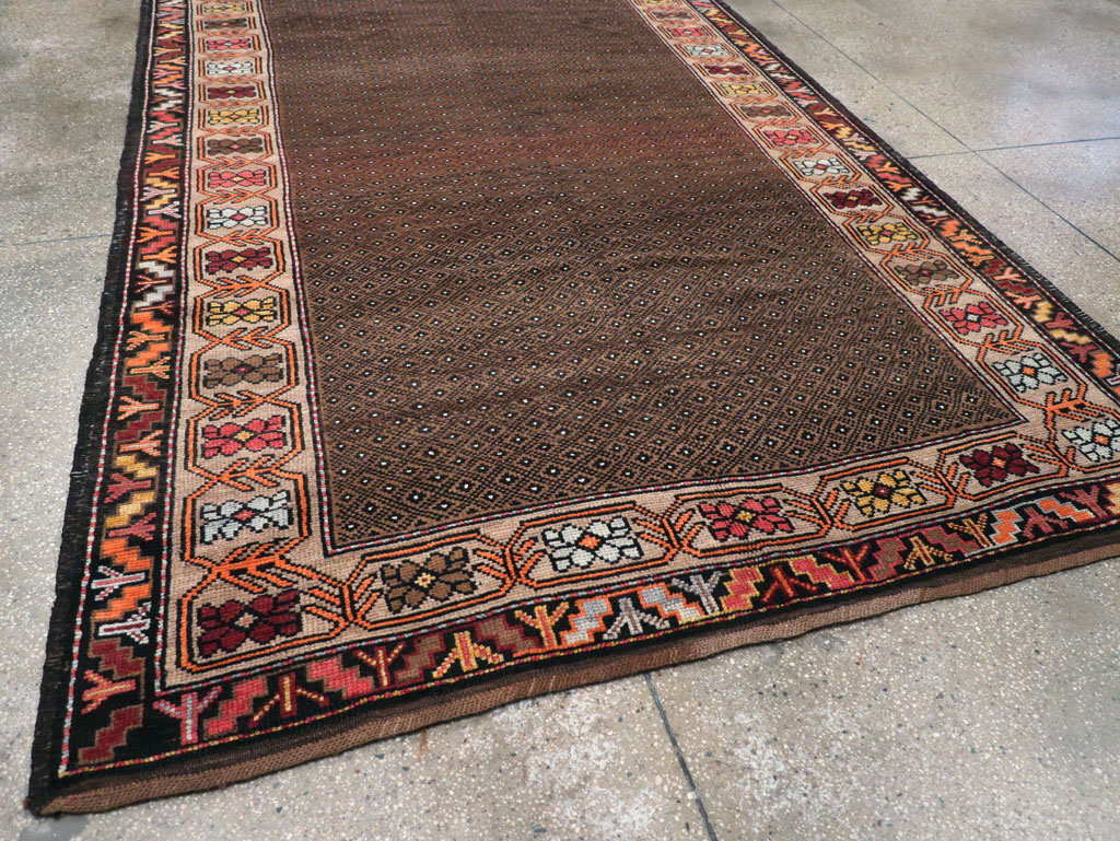 Vintage Turkish Anatolian Gallery Carpet, No.30922 - Gss