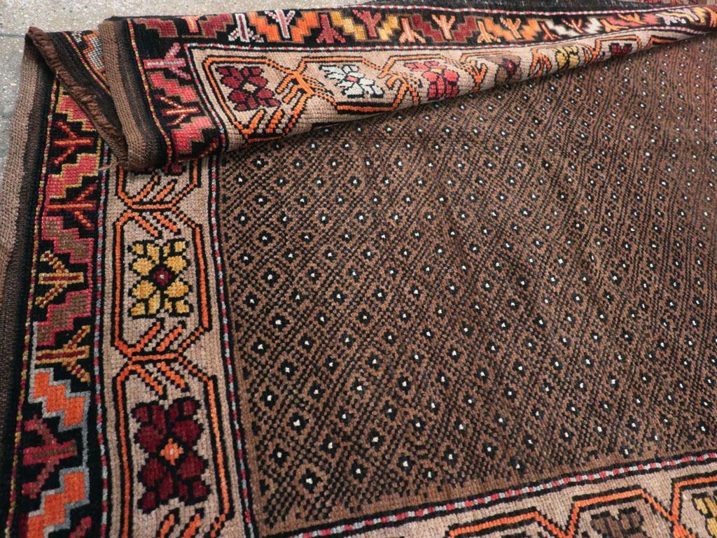 Vintage Turkish Anatolian Gallery Carpet, No.30922 - Gss