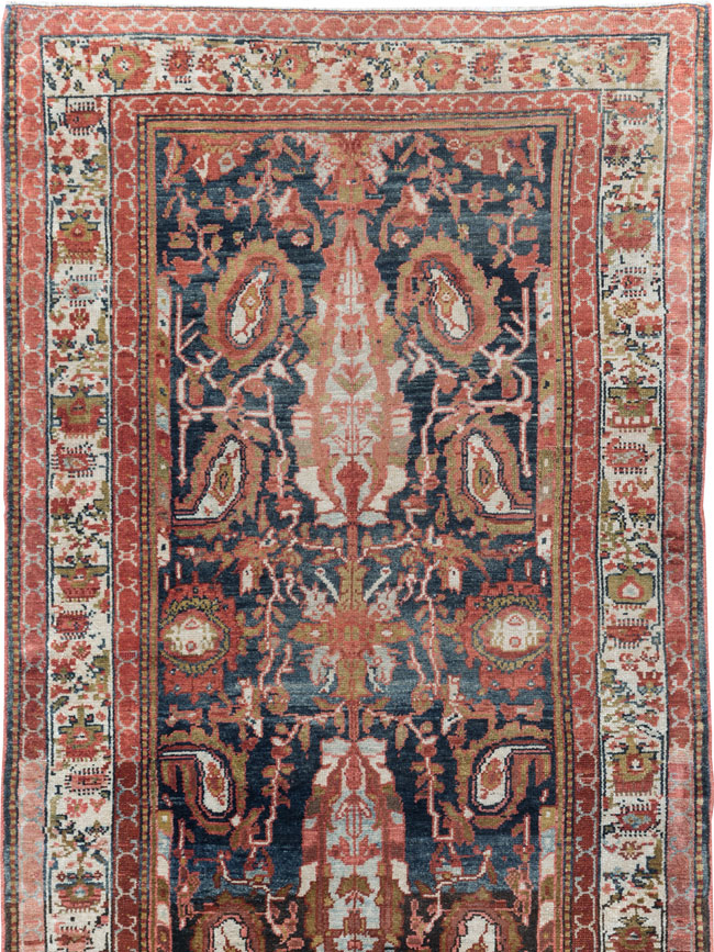 Vintage Persian Malayer Runner, No.30923 - Gss