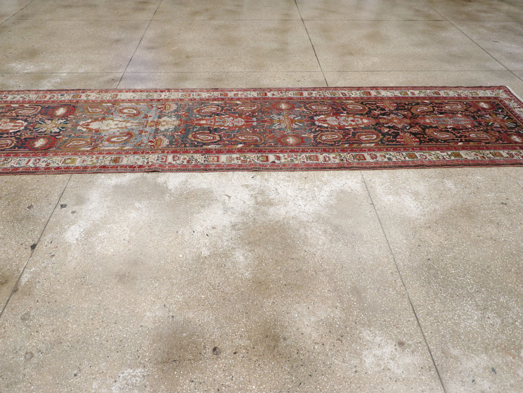 Vintage Persian Malayer Runner, No.30923 - Gss