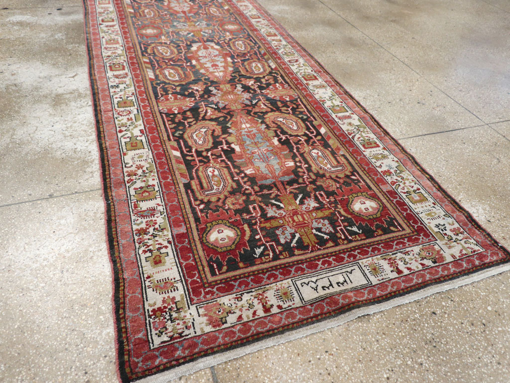 Vintage Persian Malayer Runner, No.30923 - Gss