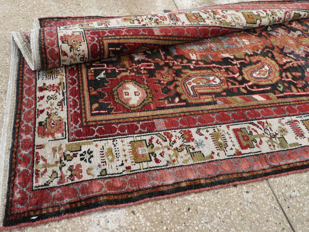 Vintage Persian Malayer Runner, No.30923 - Gss