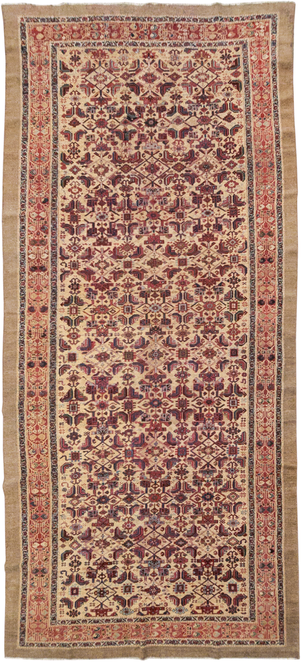 Antique Persian Malayer Gallery Carpet, No.30939 - Gss