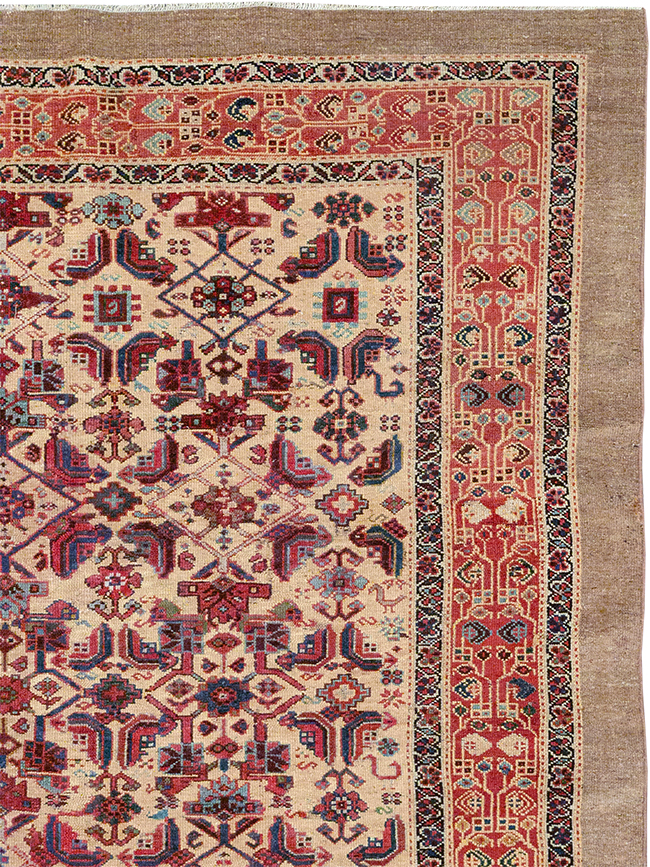 Antique Persian Malayer Gallery Carpet, No.30939 - Gss