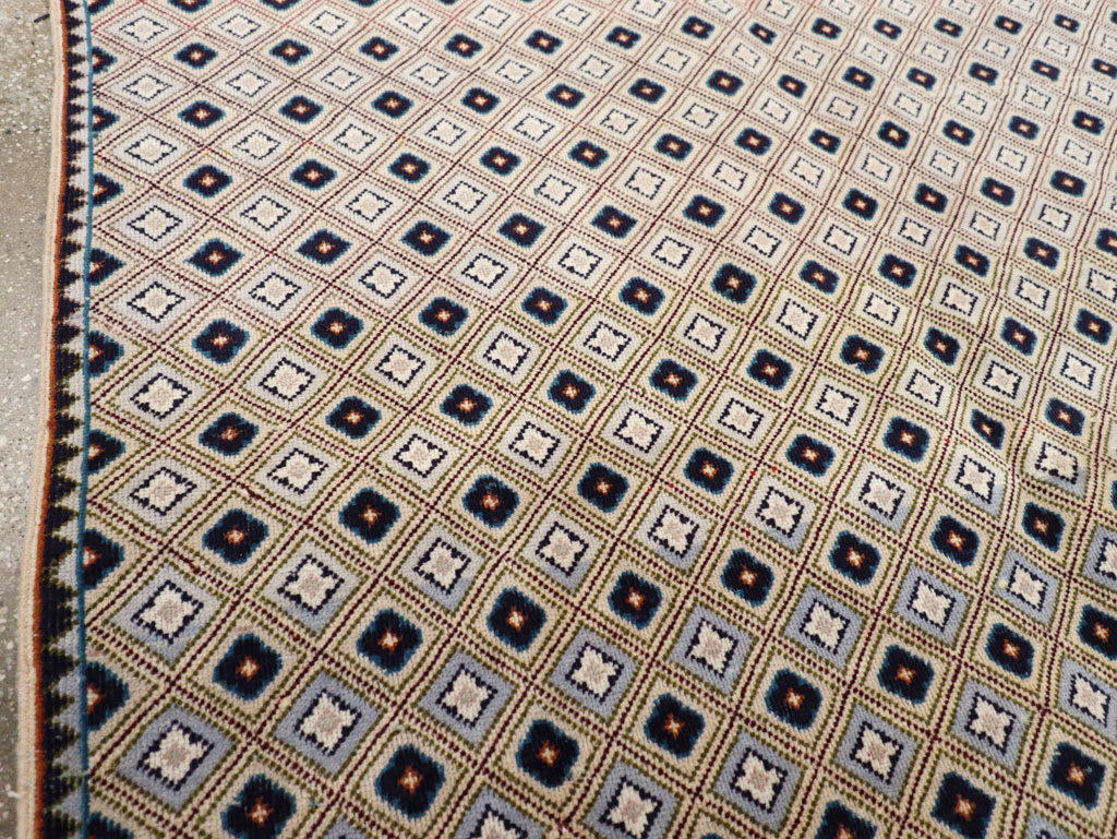 Vintage Persian Kashan Accent Rug (Pair: 2 of 2), No.30946 - Gss