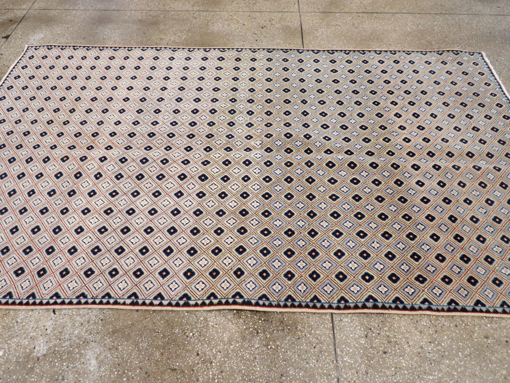 Vintage Persian Kashan Accent Rug (Pair: 2 of 2), No.30946 - Gss