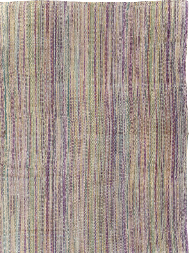 Modern Turkish Flatweave Room Size Carpet, No.30948 - Gss