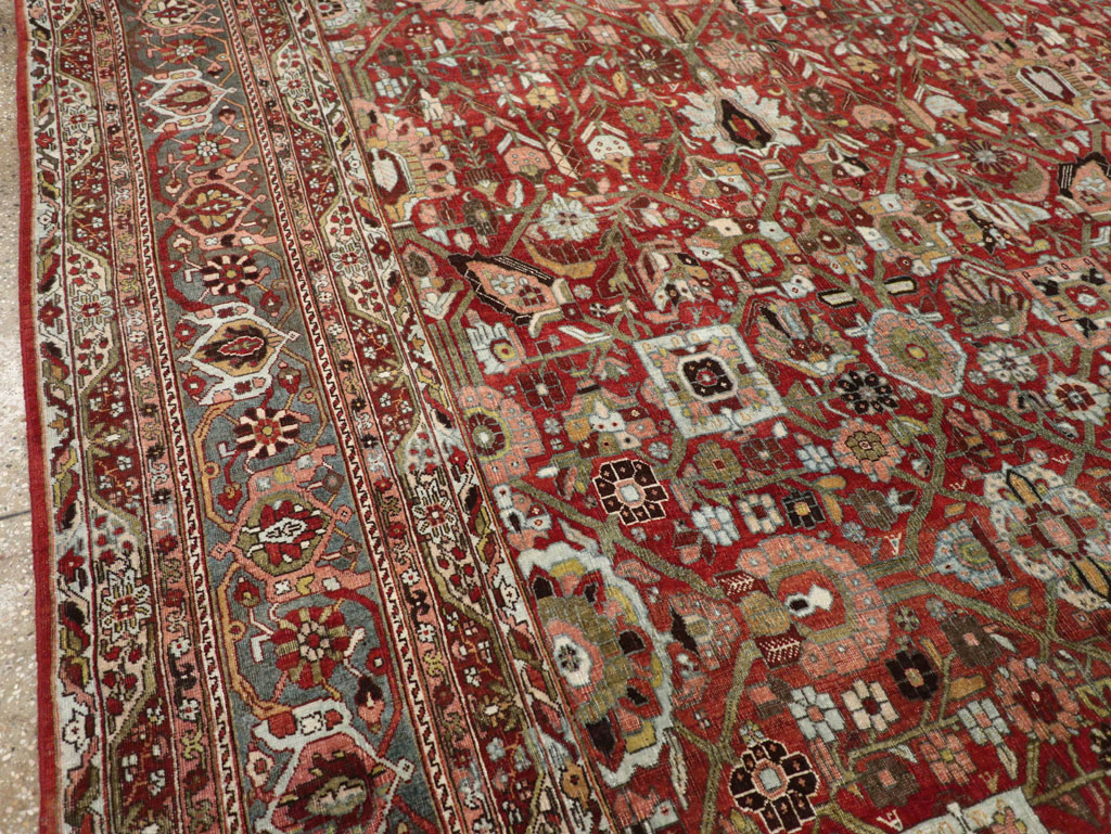 Antique Persian Bidjar Large Carpet, No.30953 - Gss