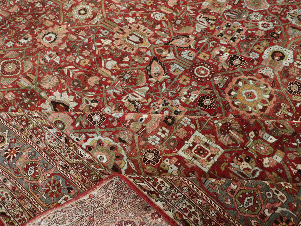 Antique Persian Bidjar Large Carpet, No.30953 - Gss