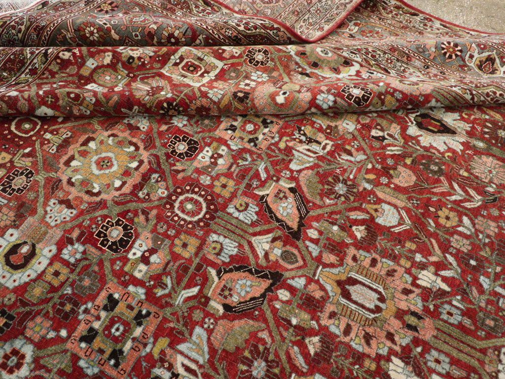 Antique Persian Bidjar Large Carpet, No.30953 - Gss