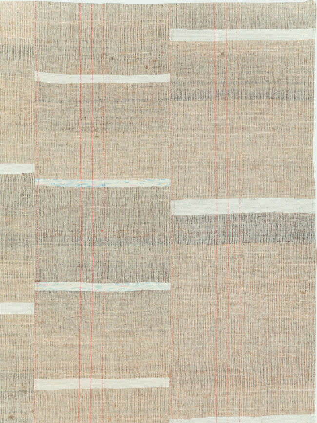 Contemporary Turkish Flatweave Kilim Room Size Carpet, No.30962 - Gss