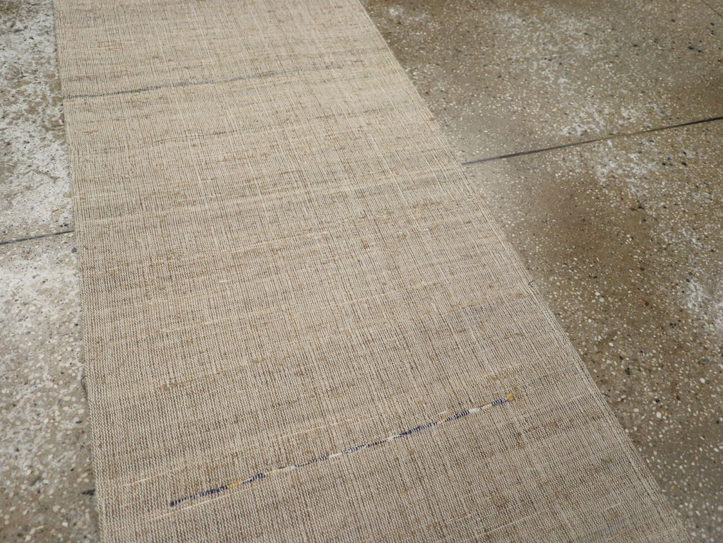 Vintage Turkish Flatweave Kilim Long Runner, No.30964 - Gss