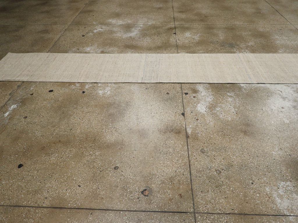 Vintage Turkish Flatweave Kilim Long Runner, No.30964 - Gss