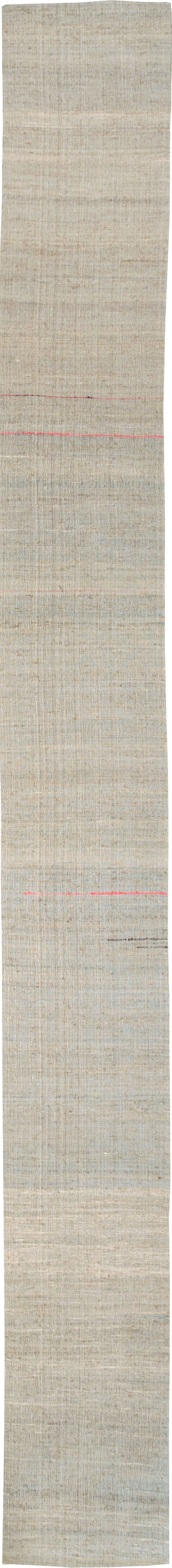 Vintage Turkish Flatweave Kilim Long Runner, No.30965 - Gss