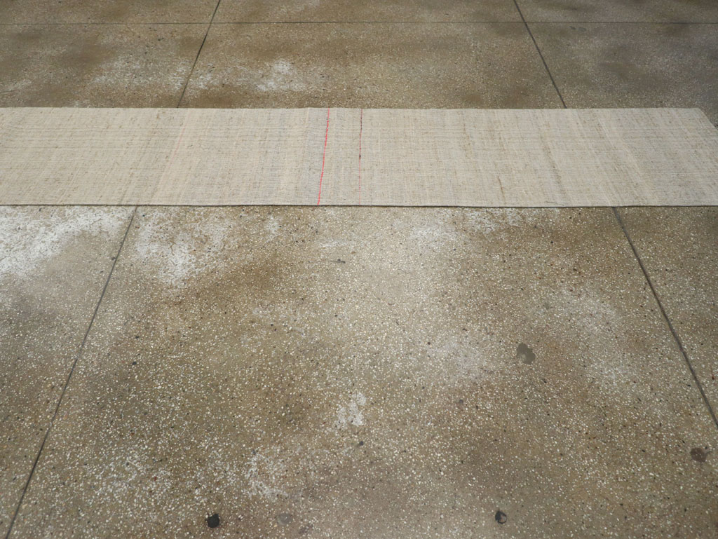 Vintage Turkish Flatweave Kilim Long Runner, No.30965 - Gss