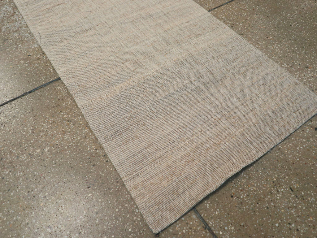 Vintage Turkish Flatweave Kilim Long Runner, No.30965 - Gss