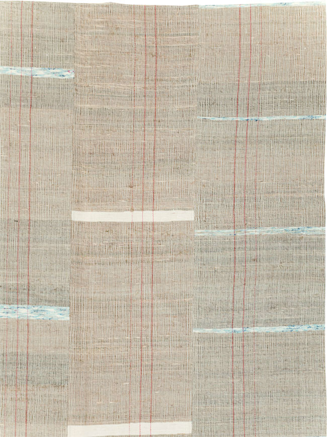 Contemporary Turkish Flatweave Kilim Room Size Carpet, No.30974 - Gss